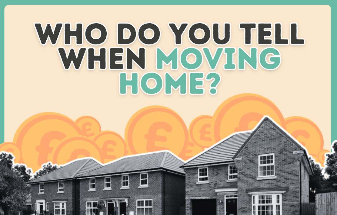 who to inform when moving house